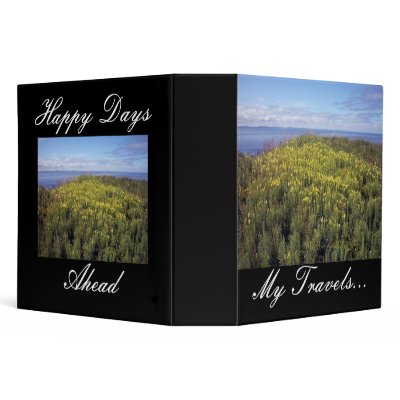 A Field Of Butter And Eggs Binder by CreatureCreations