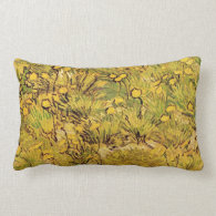 A Field of Yellower Flowers, Vincent Van Gogh Pillow