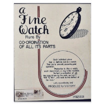 A Fine Watch flyers by ww2posters A Fine Watch flyers