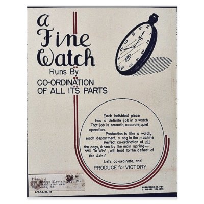 A Fine Watch Flyers by ww2posters