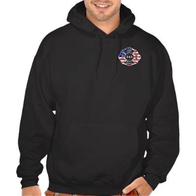 A Firefighter 9/11 Never Forget 343 Hoodie