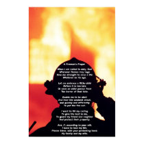 A Fireman's Prayer posters