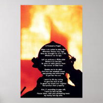 A Fireman's Prayer Print