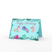 A Fish Family Birthday Card #2