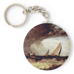 A Fisherman From Shoeburyness Preit A Flatboat Fro Key Chain