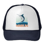 A fishing gift from sea: Shiny marlin hats
