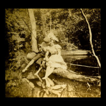 A Fishing Smack - Vintage Stereoview posters