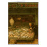 A Fishmonger's Shop by Frederick Walker Greeting Card