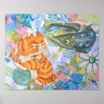 A Fishy Encounter Poster