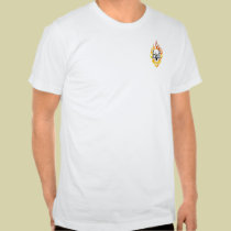 A Flaming Skull Tattoo t-shirts