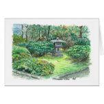 A flavor of an Asian garden Greeting Card