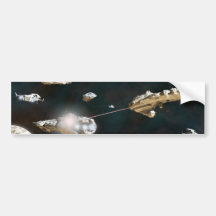 A Fleet Action Bumper Sticker