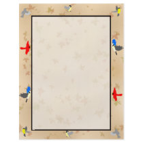 A flock of birds personalized flyer