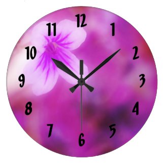 A Floral Dream Clocks