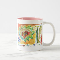 A Flower mugs