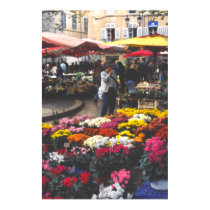 A flower stall, market day, Aix-en-Provence posters by drjwtaylor A flower stall, market day, Aix-en-Provence posters
