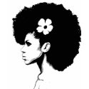 Afro Flower Tshirt