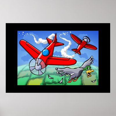 A Flying Adventure Poster by RandomGames