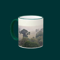 A Foggy English Field mugs