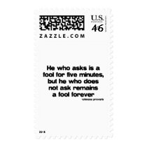 A Fool Forever quote postage