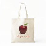 "A for Apple" Tote Tote Bag