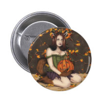 A Foxy Halloween Button buttons