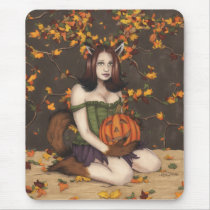 A Foxy Halloween Mousepad mousepads