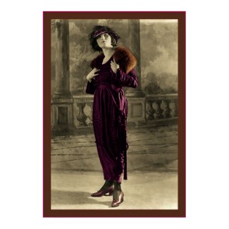 A Foxy Lady print