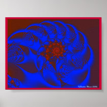 A Fractal Heart Posters
