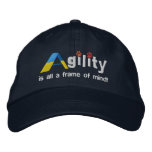A-Frame of Mind Embroidered Hat (Dark)