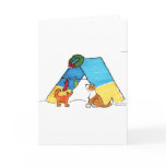 A Frame Stockings Greeting Card