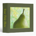 A Fresh Organic Pear Vinyl Binder