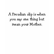 A Freudian slip t-shirts by heathermcarroll A Freudian slip t-shirts