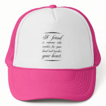 A friend 2 hats
