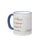 A friend is a present we give to ourselves coffee mugs