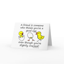 A friend is someone cards