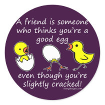 A friend is someone stickers by ironydesigns A friend is someone stickers