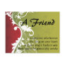 A Friend Postcard