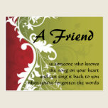 A Friend postcards