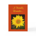 A FriendlyReminder...FMS Awareness Card