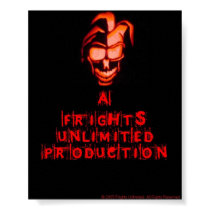 A frights unlimited production posters by frightsunlimited A frights unlimited production posters