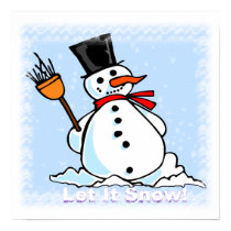 A Frosty Snowman Poster posters
