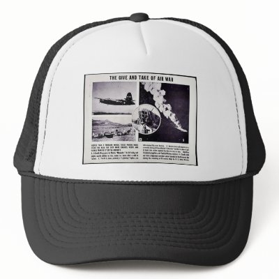 A Full Crew Sheet Makes Good Noose Hats by ww2posters