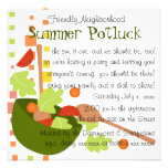 A fun and delicious salad custom announcement
