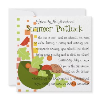 A fun and delicious salad custom announcement