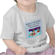 a fun water polo design t-shirts
