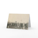 A funeral greeting card