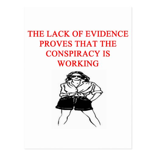 A Funny Conspiracy Theory New Afe Joke Postcard Zazzle