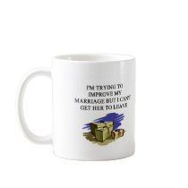 a funny divorce idea for you! mugs
