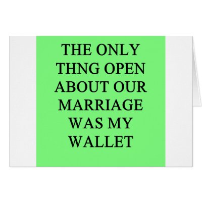 a funny divorce  joke for men greeting card by jimbuf